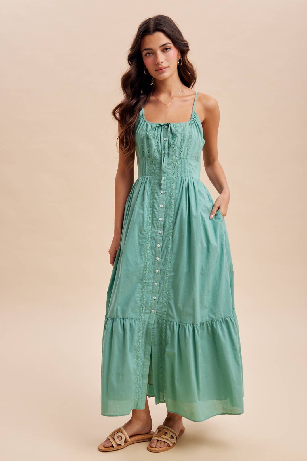 in loom maxi dress Lavender Loom Dress in Mocha by Three Bird Nest